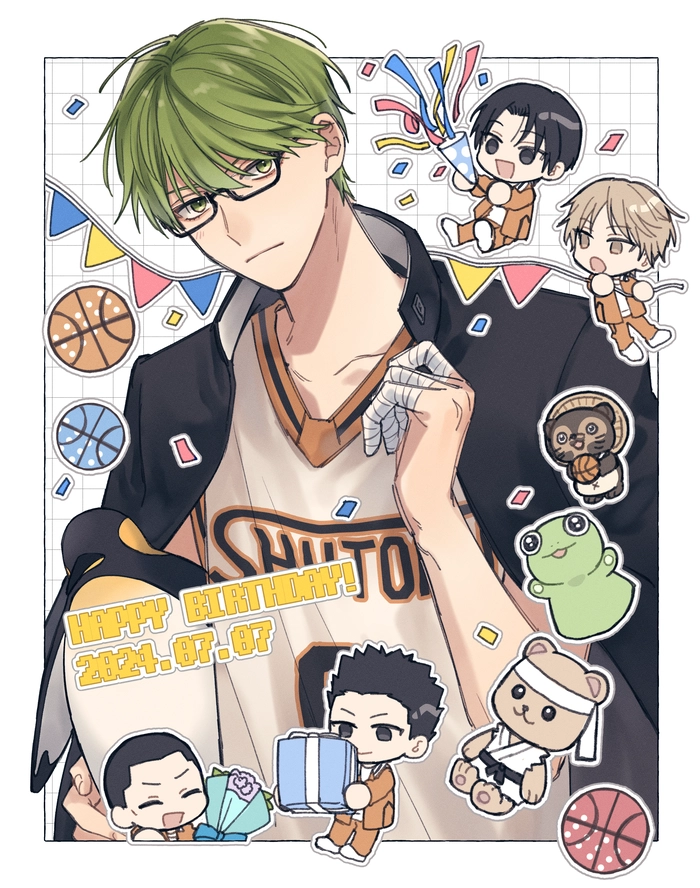 Hình anime tóc xanh lá tinh tế