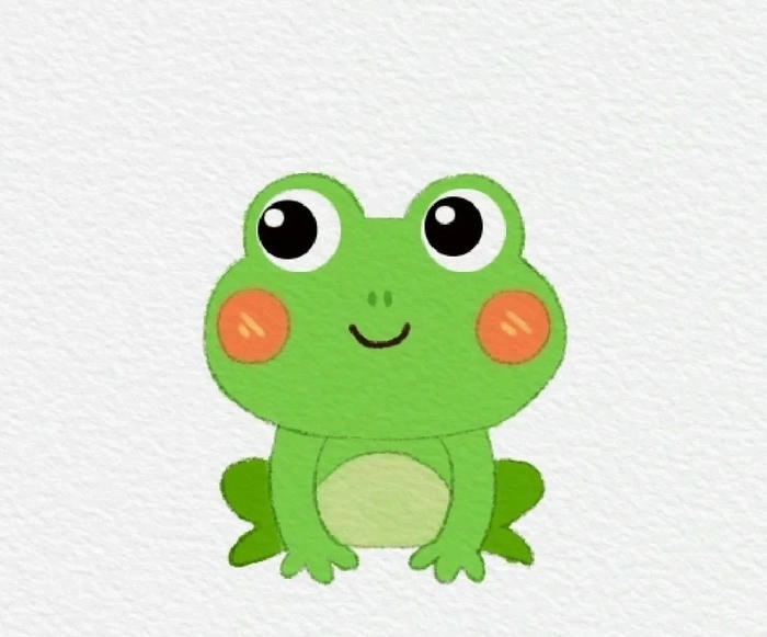 Hình con ếch cute ngộ nghĩnh đáng yêu