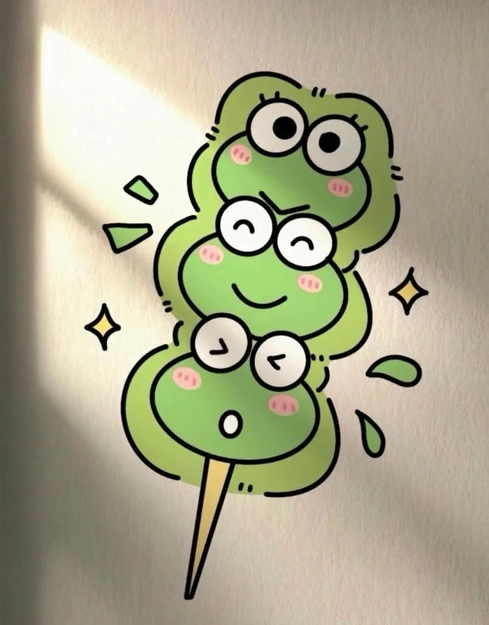 Hình con ếch cute ngọt ngào