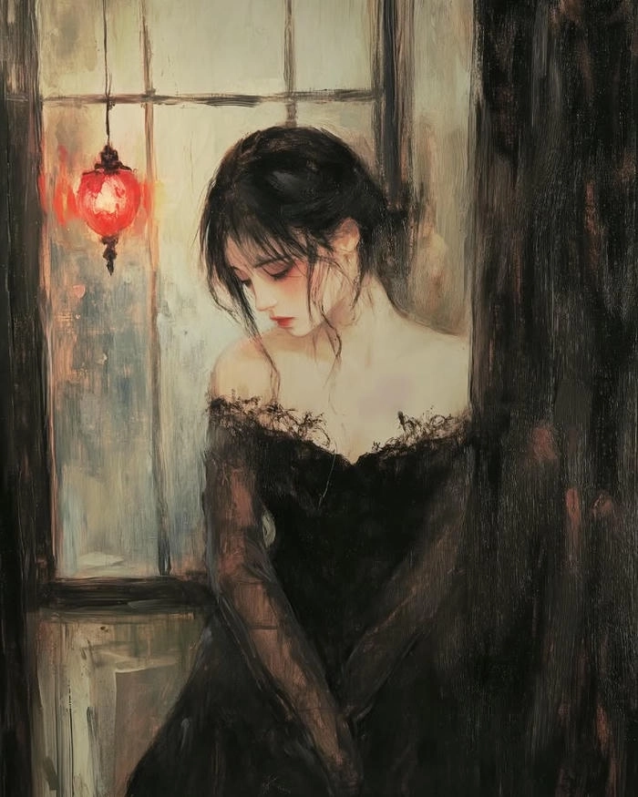 Hình cute buồn cô độc