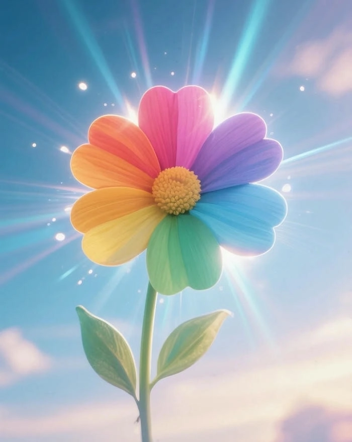 Hình hoa dễ thương khiến lòng dịu lại