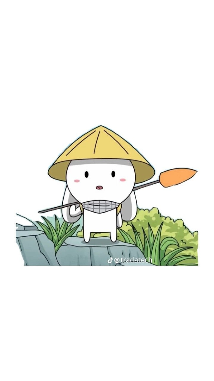 Hình nền Thỏ Bảy Màu dễ thương 4k