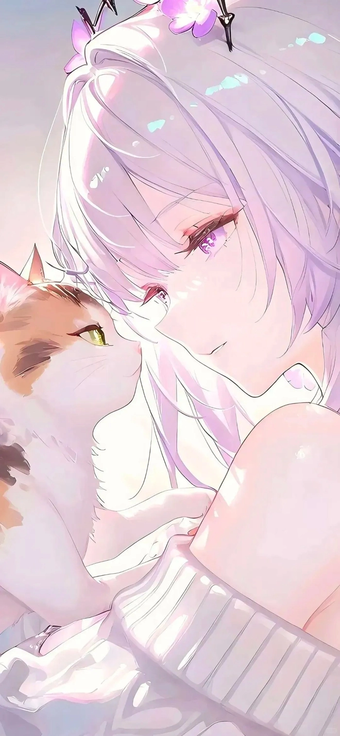 Hình nền anime con gái ngọt ngào