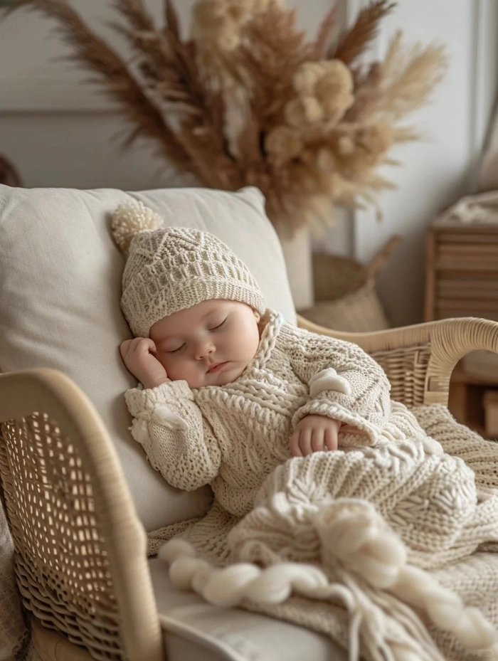 Hình nền cute bé sơ sinh cực xinh xắn