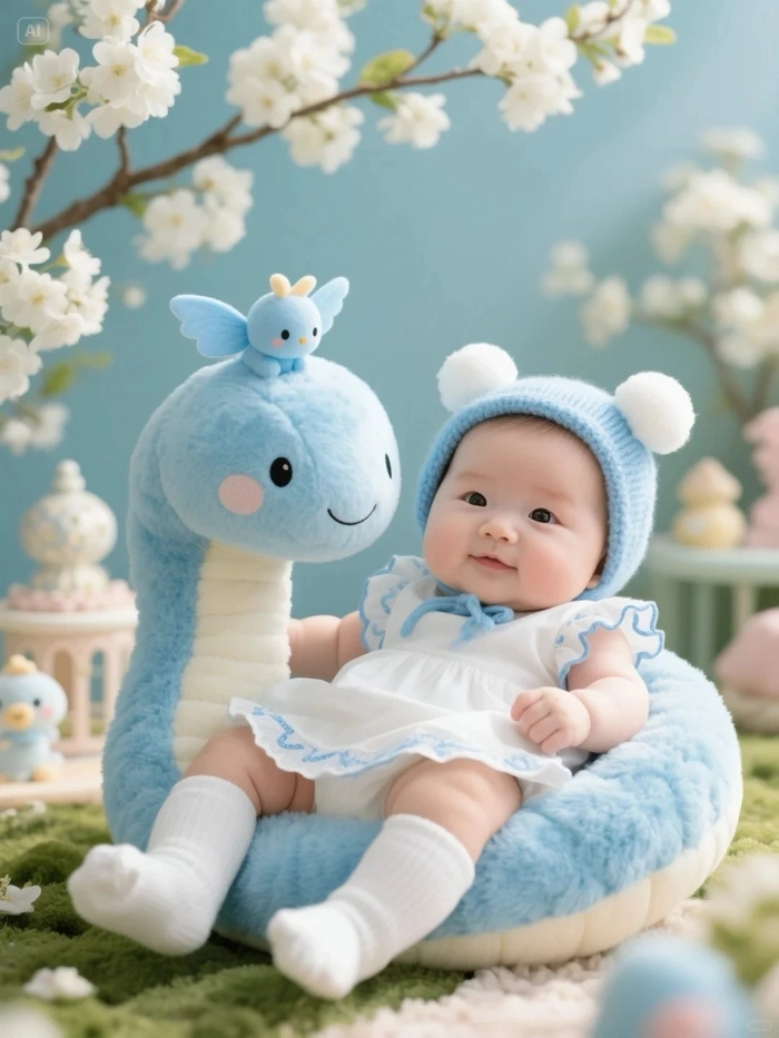 Hình nền dễ thương bé gái sơ sinh đầy sức hút