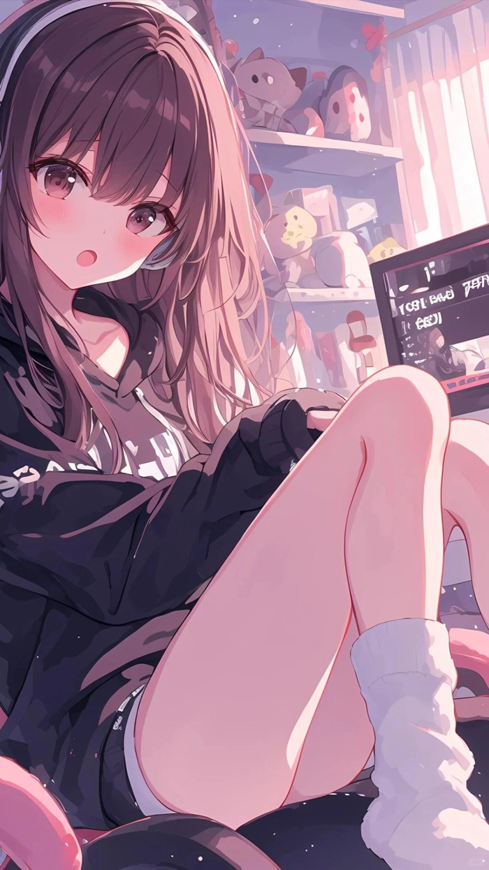 Hình nền điện thoại gái anime cute