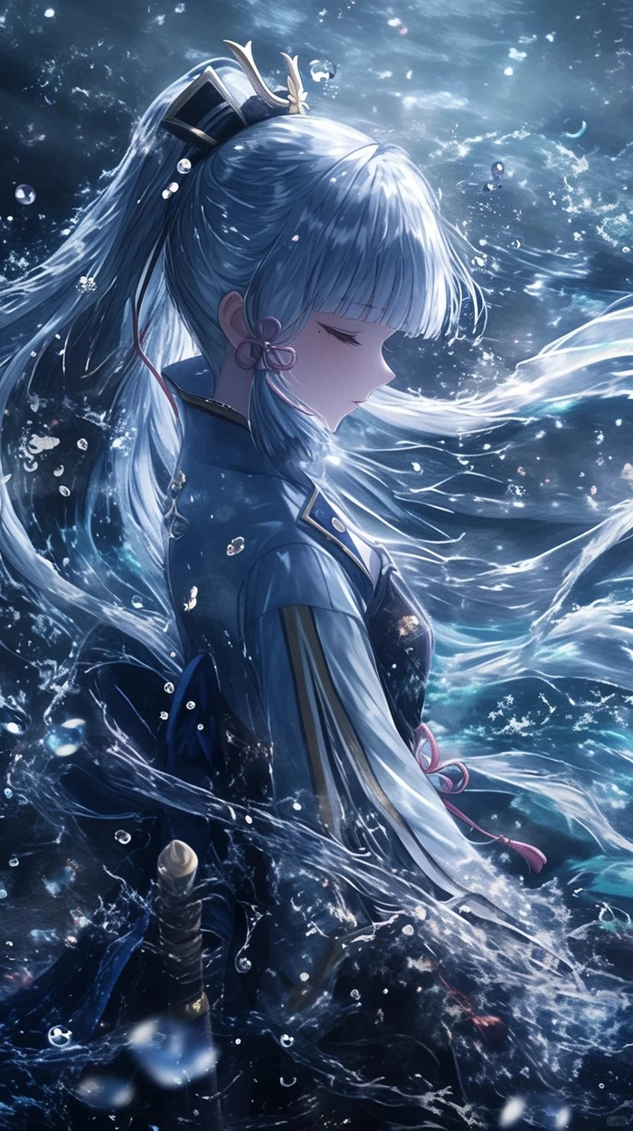 Hình nền gái anime cute lung linh