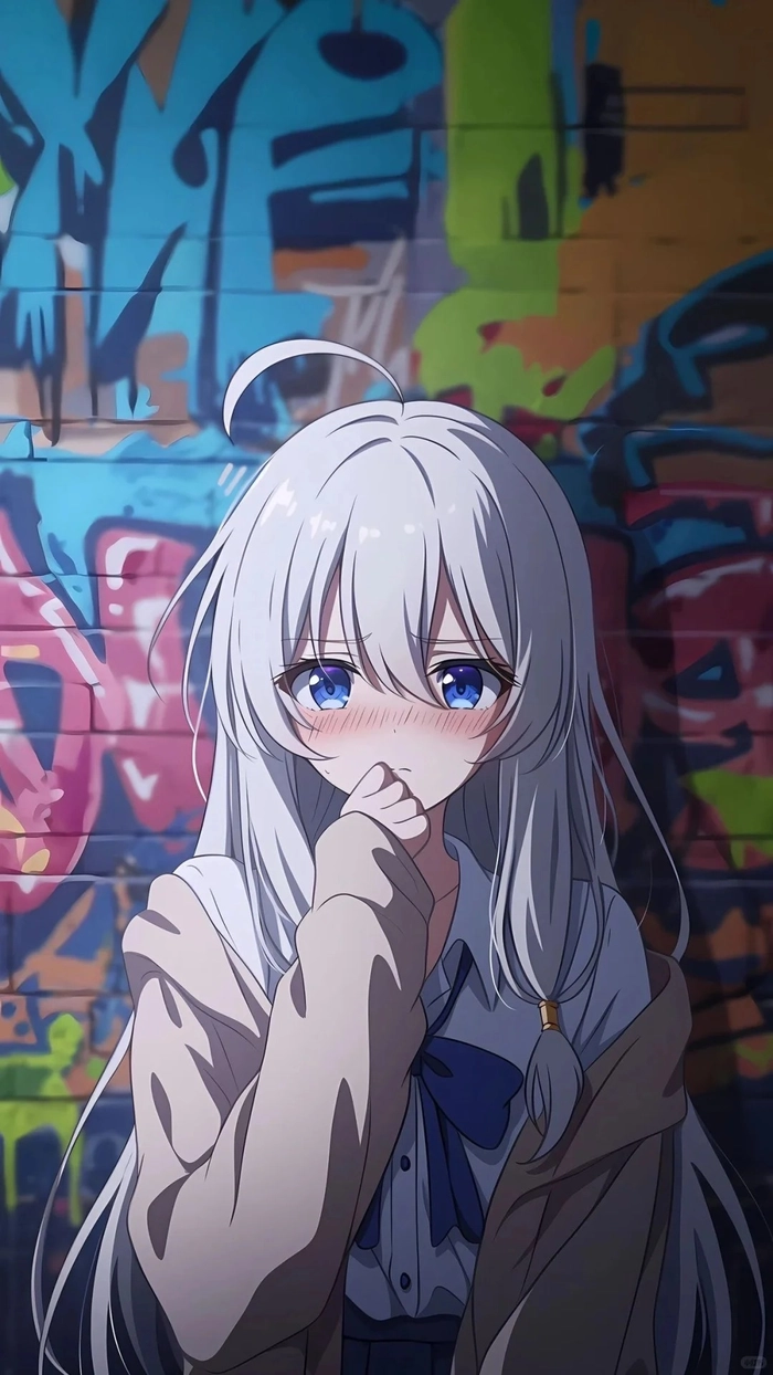 Hình nền máy tính gái anime cá tính