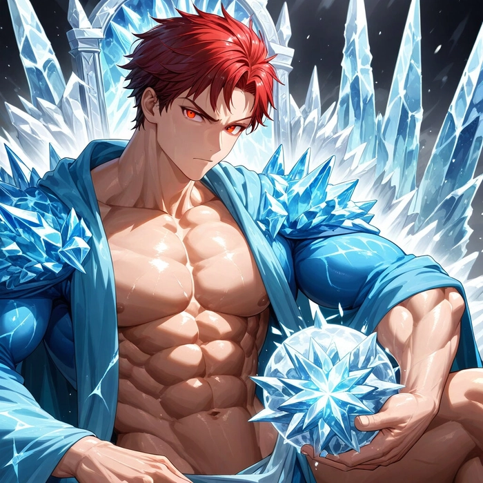 Hình nhân vật anime tóc đỏ