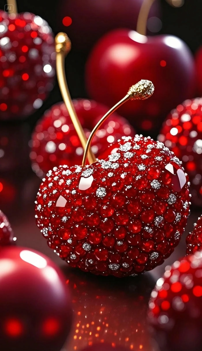 Hình quả anh đào cute đáng yêu