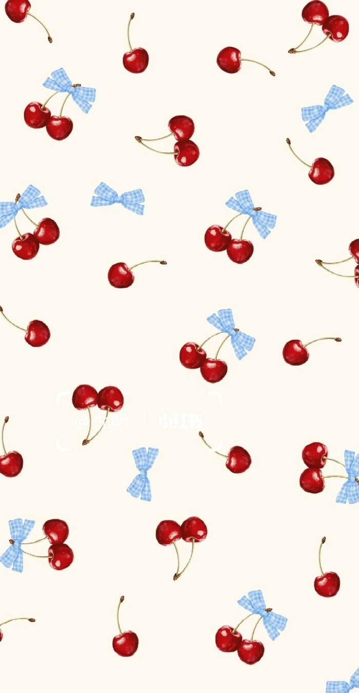 Hình quả anh đào cute lung linh