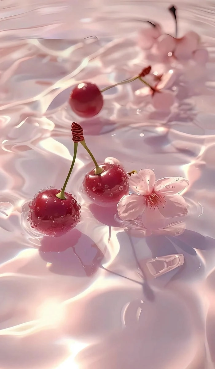 Hình quả anh đào cute siêu đáng yêu