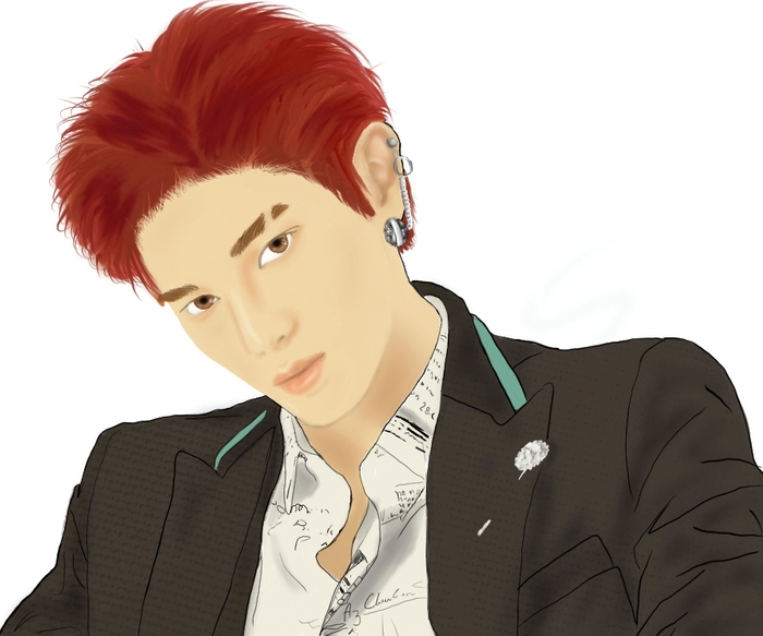 Nhân vật anime nam tóc đỏ