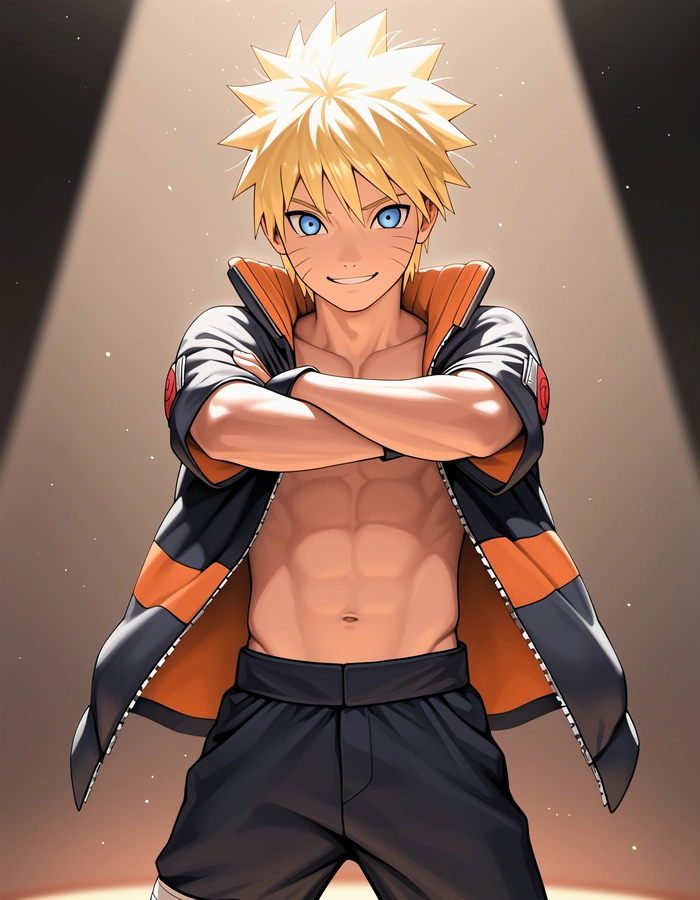 Nhân vật anime tóc vàng nam