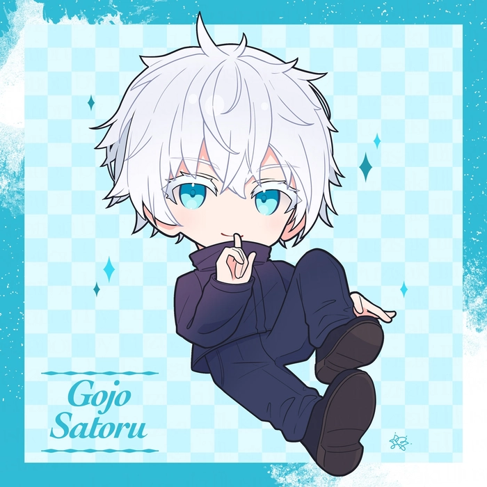 Ảnh Gojo chibi cute ngầu