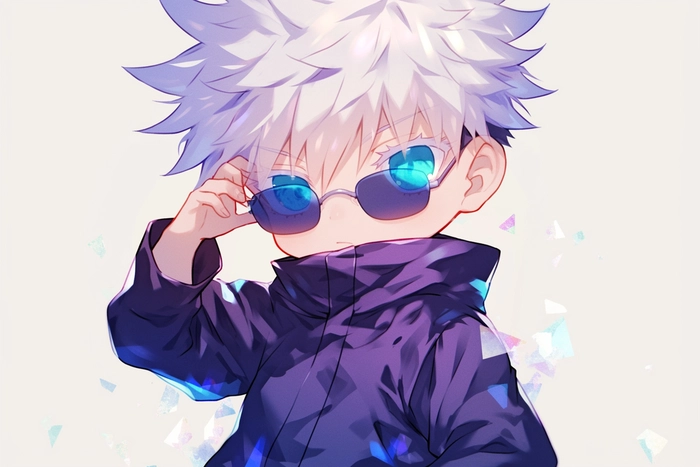 Ảnh Gojo chibi đáng yêu