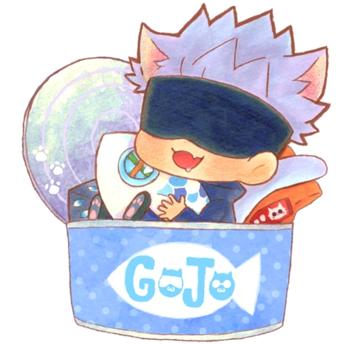 Ảnh Gojo chibi siêu dễ thương