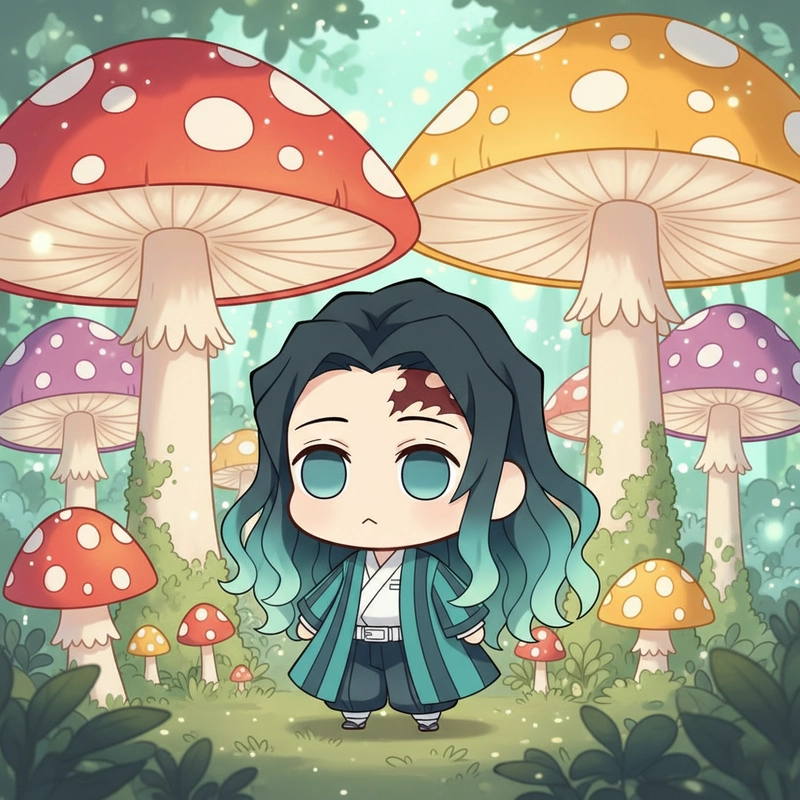 Ảnh Muichiro vô tri chibi thu hút