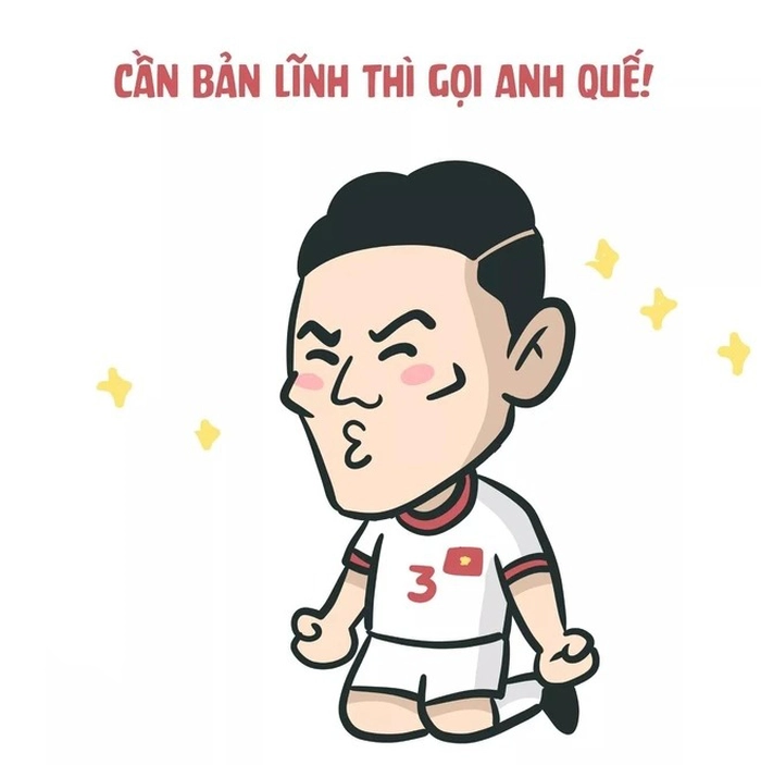 Ảnh Quế Ngọc Hải chibi ngầu