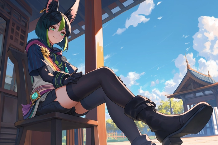 Ảnh Tighnari Genshin lạnh lùng cuốn hút