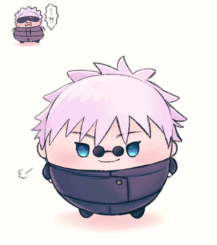 Ảnh anime Gojo chibi dễ thương