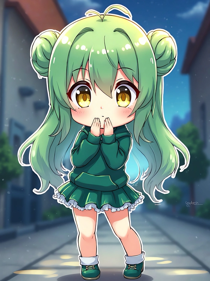 Ảnh anime cute chibi nổi bật
