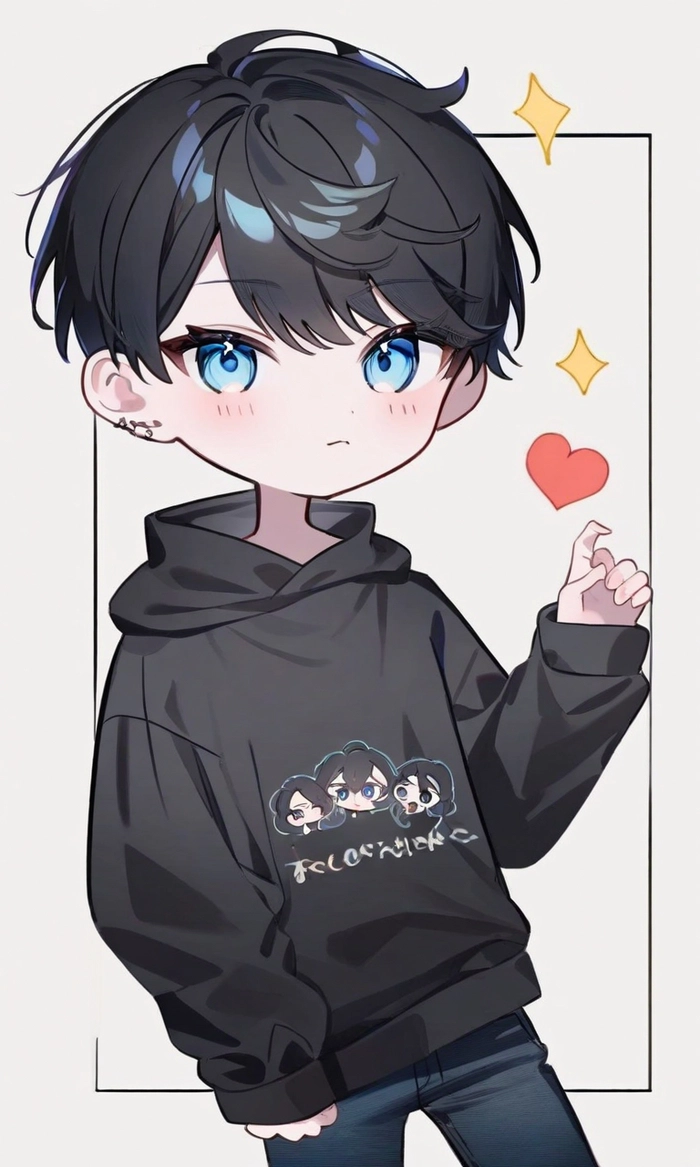 Ảnh anime nam chibi cool ngầu