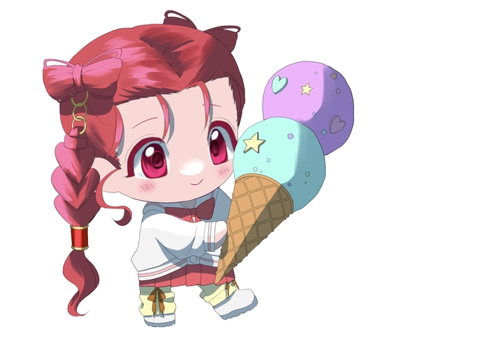 Ảnh anime nữ chibi đáng yêu dịu dàng