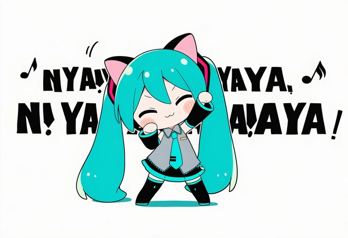 Ảnh anime nữ chibi nhẹ nhàng