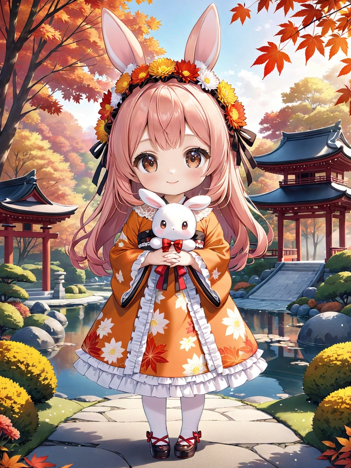 Ảnh anime nữ cute chibi cực xinh