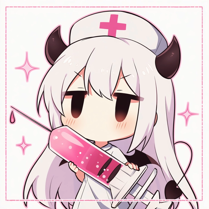 Ảnh anime nữ cute chibi lung linh