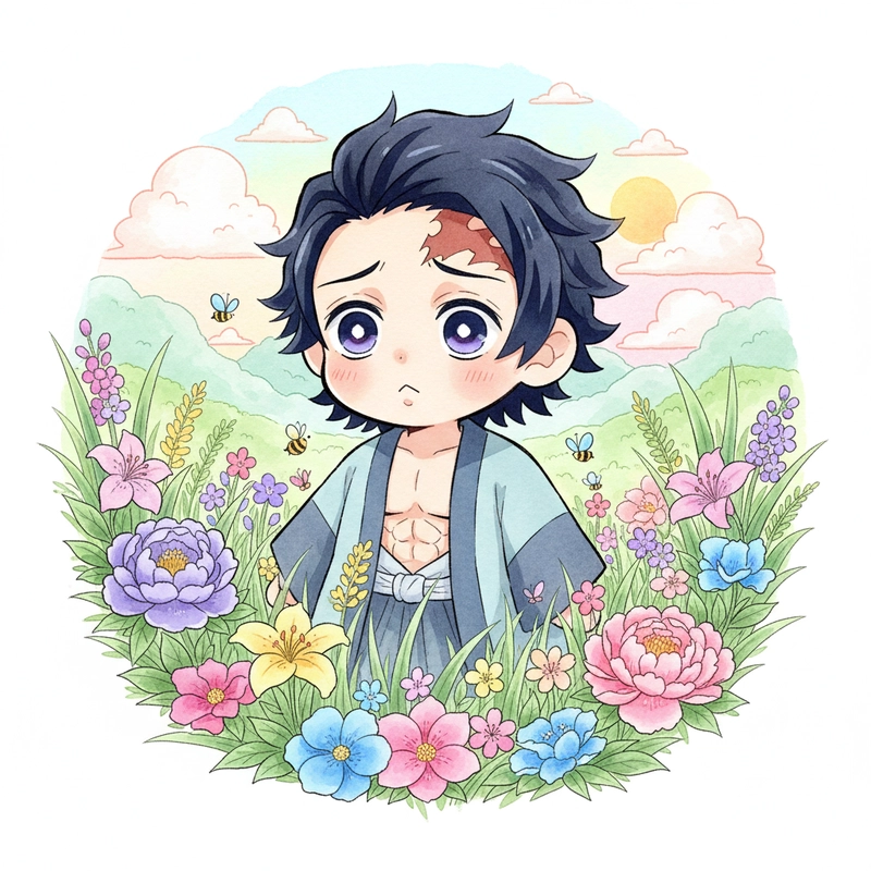 Ảnh chibi Thanh gươm Diệt quỷ đẹp