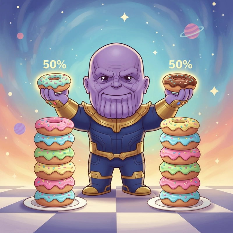 Ảnh chibi Thanos Marvel phong cách anime