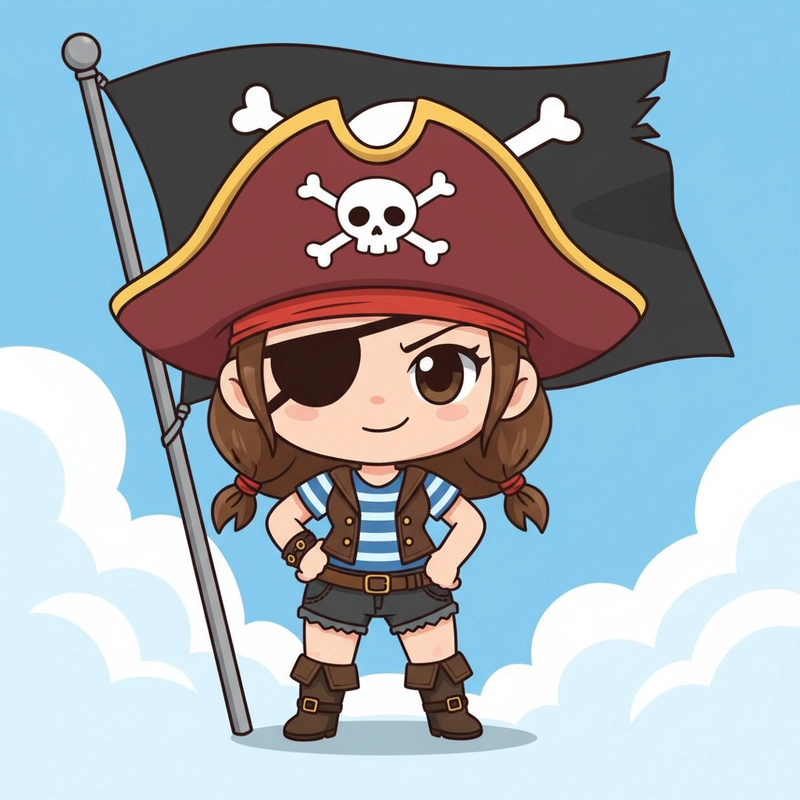 Ảnh chibi ngầu nữ lạnh lùng