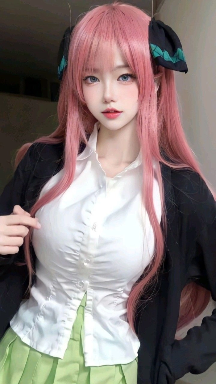 Ảnh cosplay Nino đẹp sắc sảo