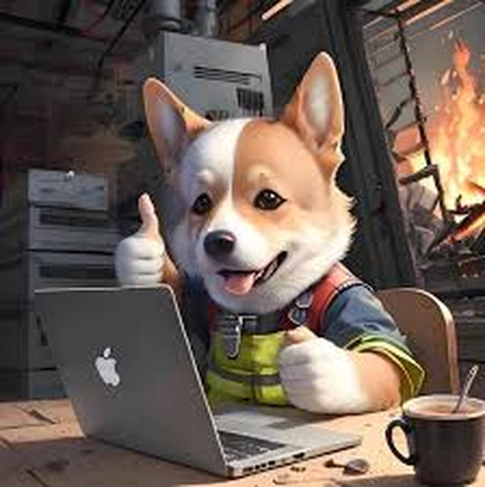 Ảnh meme con chó like lầy lội