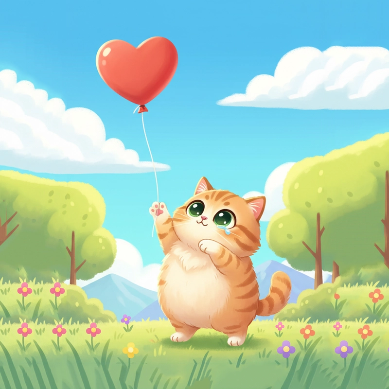 Ảnh mèo cute chibi đa phong cách