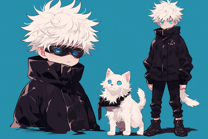 Avatar Gojo chibi cực xinh