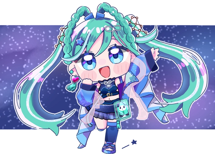 Avatar anime chibi cute phong cách