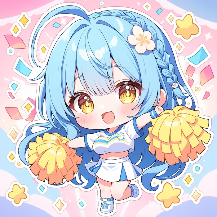 Avatar anime chibi nữ đáng yêu