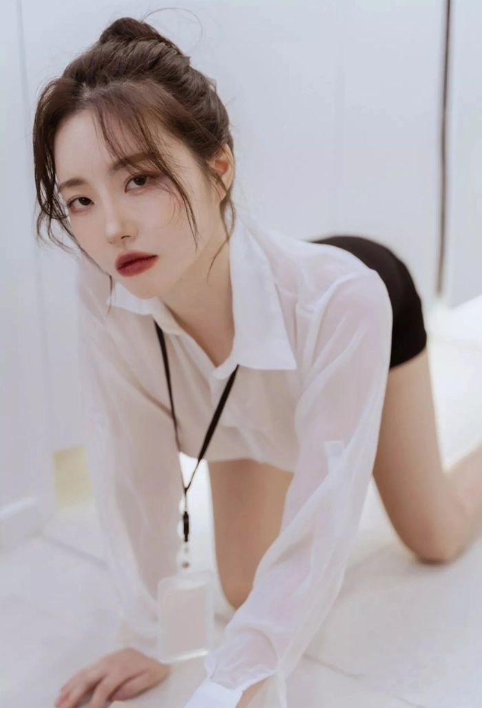 Bộ ảnh gái xinh Hàn Quốc cosplay sexy