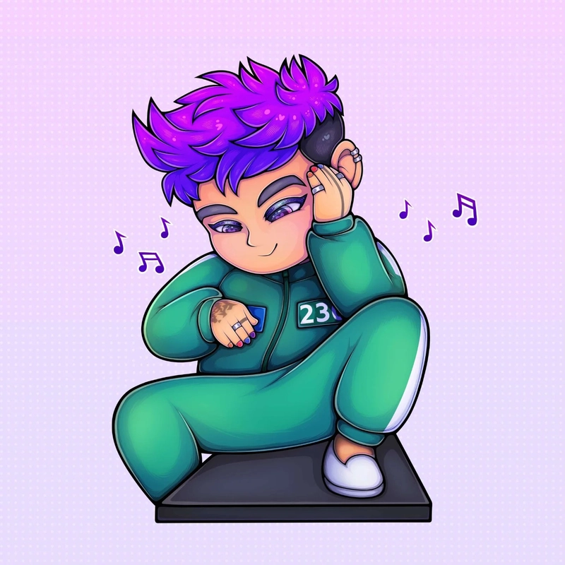 Chibi Thanos cute biểu cảm hài hước