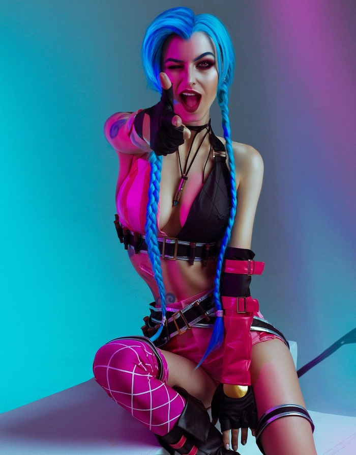 Cosplay Jinx phong cách độc đáo