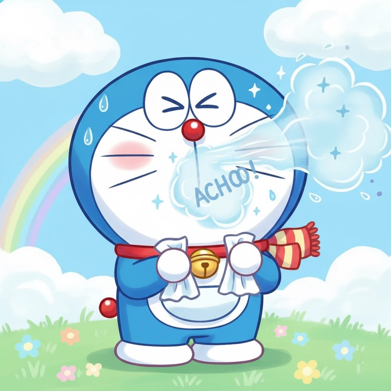 Doraemon chibi cute đáng yêu