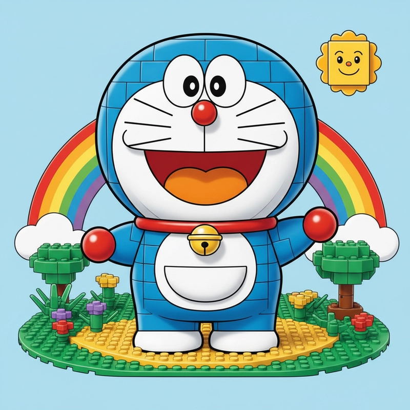 Doraemon chibi đáng yêu cho avatar