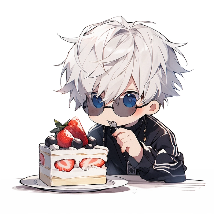 Gojo chibi anime dễ thương