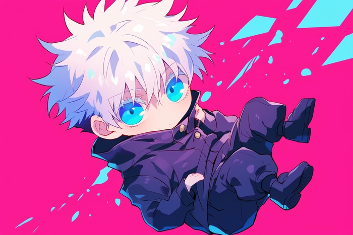 Gojo chibi anime ngầu lòi