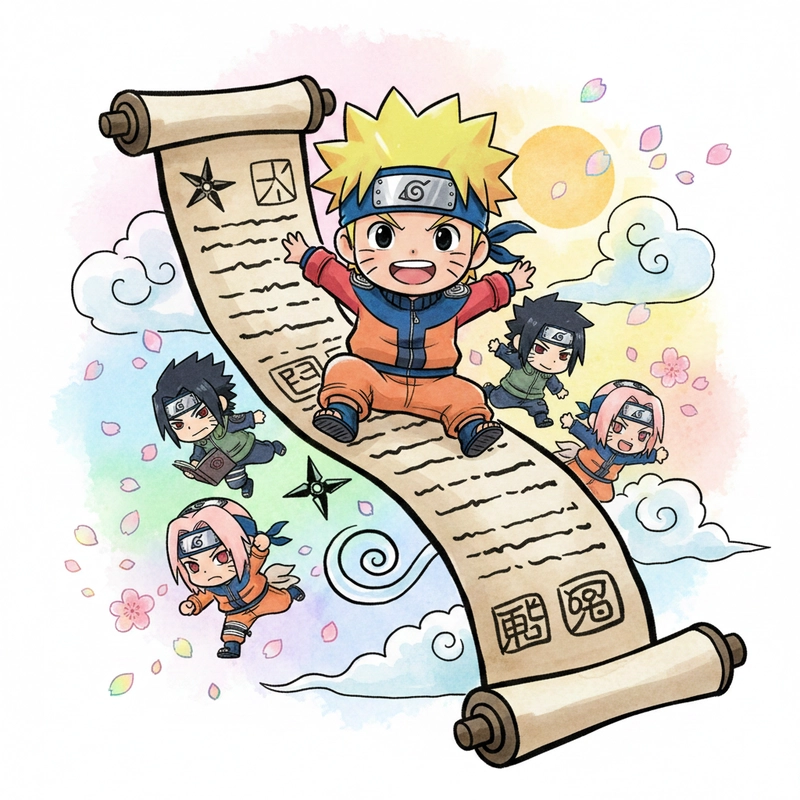Hình Naruto chibi đáng yêu cho avatar