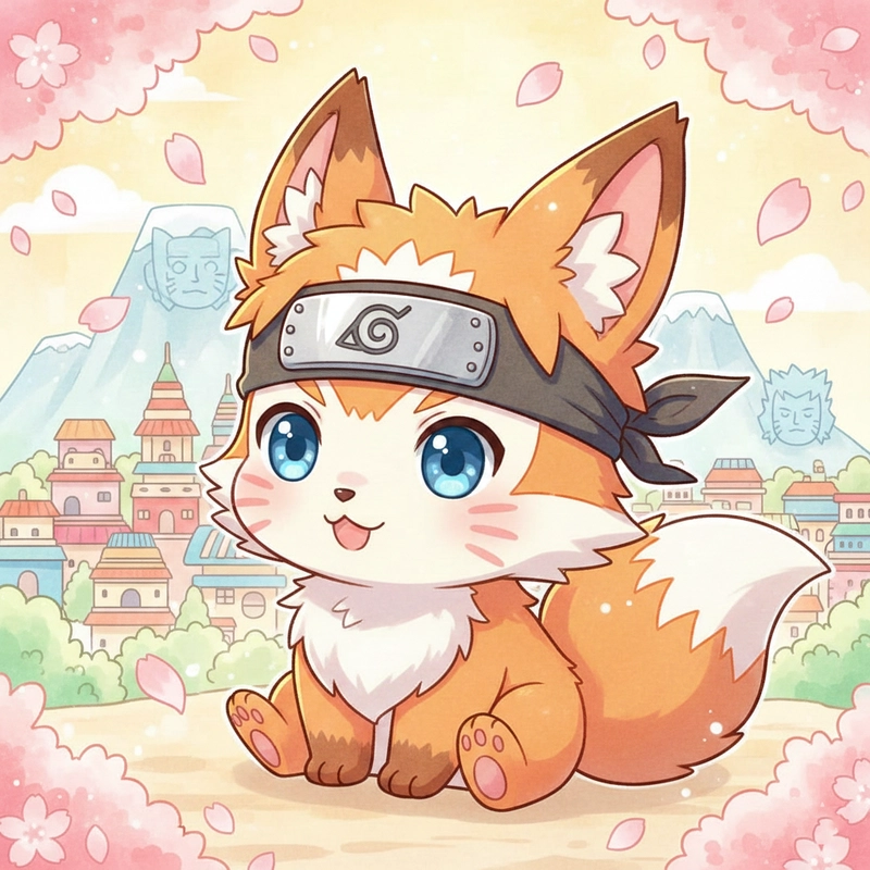 Hình Naruto lục đạo chibi ngầu