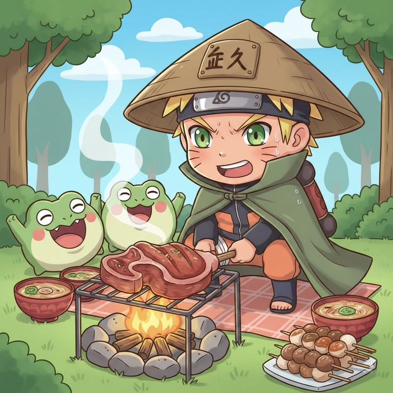 Hình Naruto lục đạo chibi sinh động